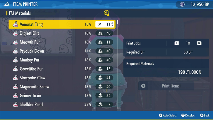 Pokemon SV Indigo Disk DLC - Item Printer Exploit Step 7