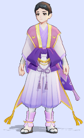 Graceful Set (Purple): Top and Bottom Preview