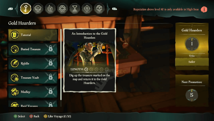 Sea of Thieves - Gold Hoarders Tutorial Voyage