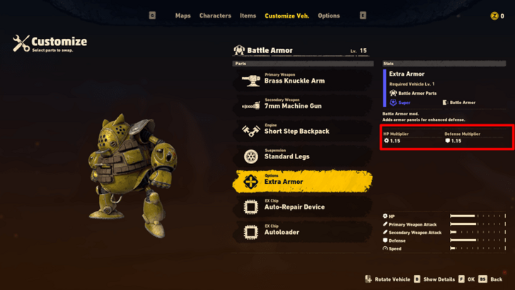 SAND LAND - Change Parts