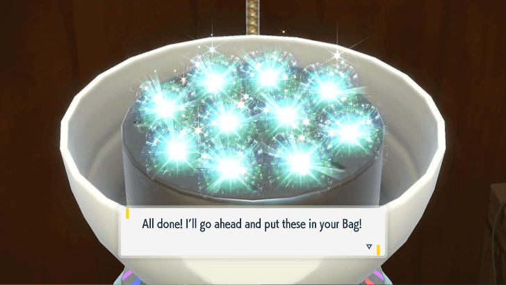 Pokemon SV The Indigo Disk DLC - Item Printer Exploit All Rainbow Rewards.png
