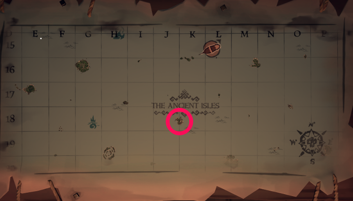 Sea of Thieves (SoT) - Plunder Post Map Location.png