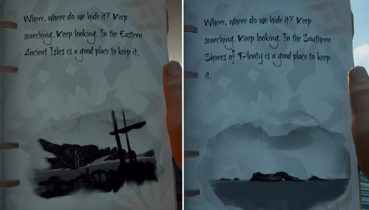 Sea of Thieves (SoT) - Skeleton Key Location Difference
