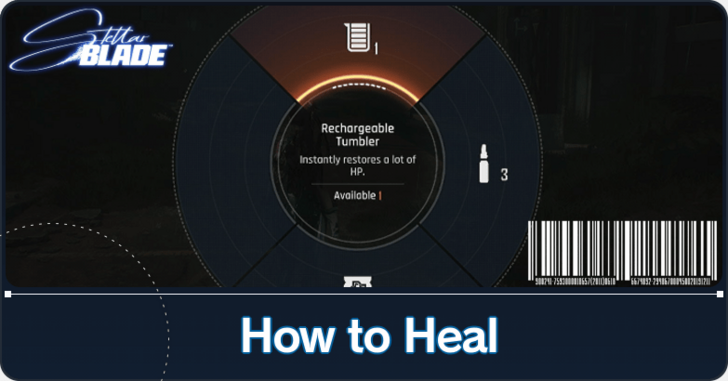 Stellar Blade - How to Heal