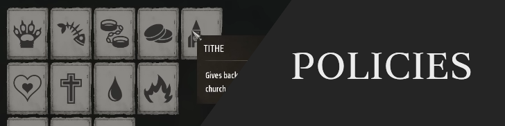 Manor Lords - Policies