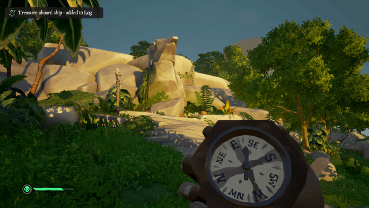 Sea of Thieves - Windy Wings Dig Spot Location