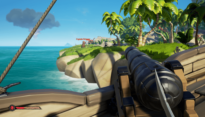 Sea of Thieves (SoT) - Captain Briggsy Use Cannons