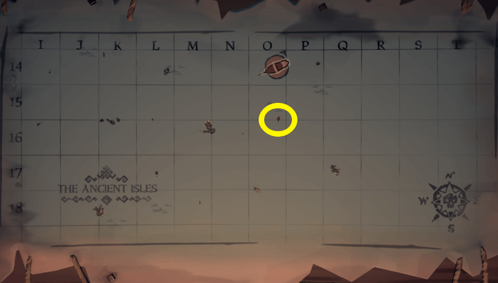 Sea of Thieves (SoT) - Skeleton Key Barnacle Cay