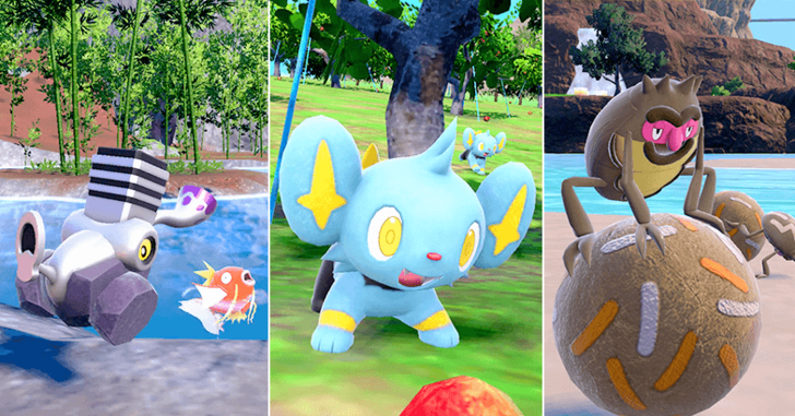 Pokemon SV The Indigo Disk DLC - Golden Mass Outbreak Thumbnail