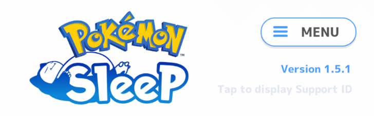 Pokemon Sleep - Version 1.5.1