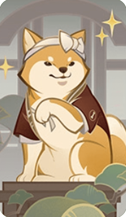 Genshin - Taroumaru Card