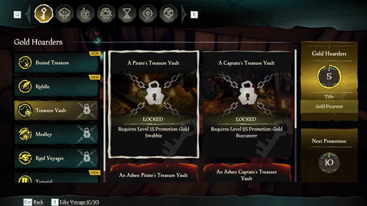 Sea of Thieves - Gold Hoarders Vault Voyage