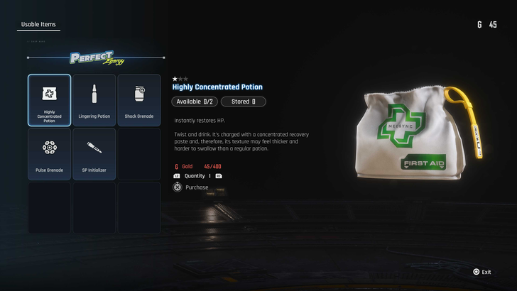 Stellar Blade - Purchase Items