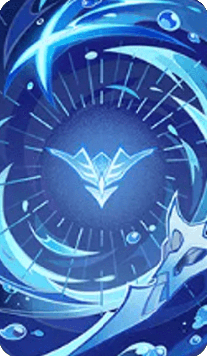 Genshin - Surging Undercurrent Card