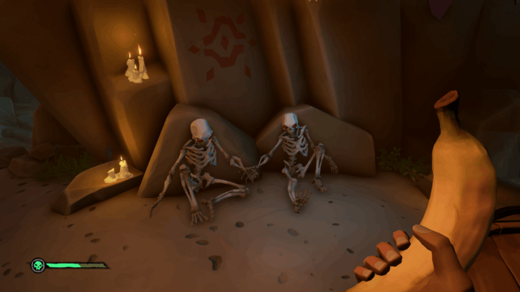 Sea of Thieves - Hand in hand, two lovers skeleton
