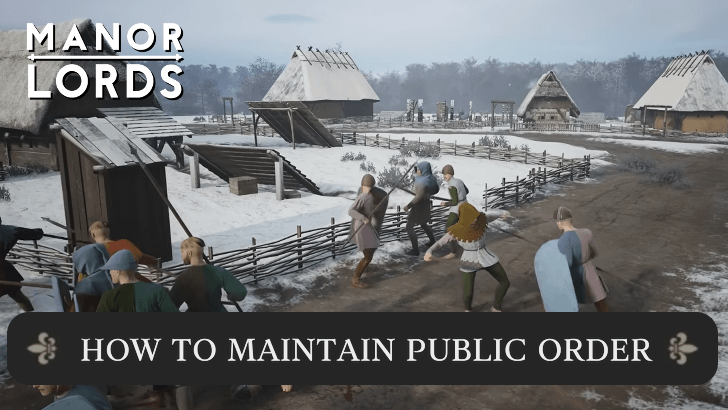 How to Maintain Public Order