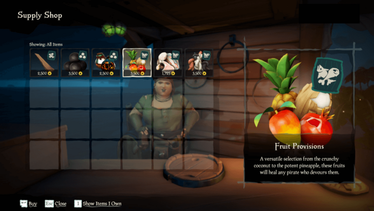 Sea of Thieves - Ship Supplies
