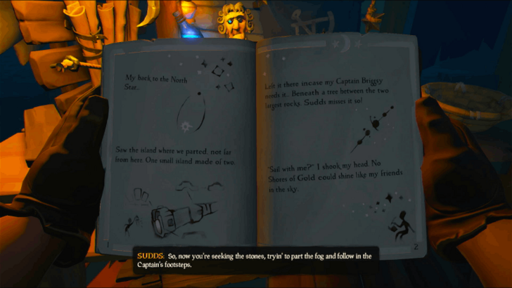 Sea of Thieves - My back to the north star Clue Page