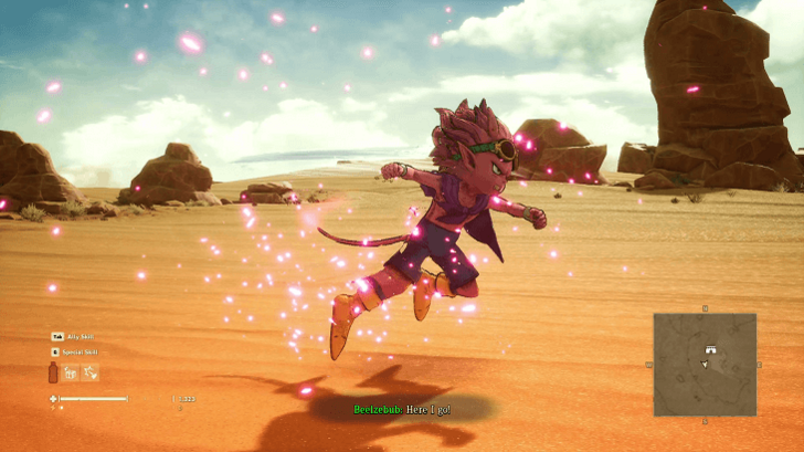 SAND LAND - Devastating Combat Moves