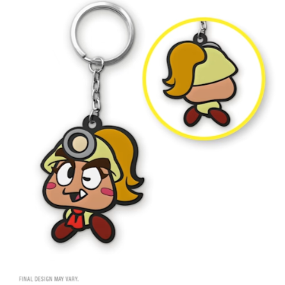 Paper Mario TTYD Switch Remake - Goombella Keyring Preorder Bonus