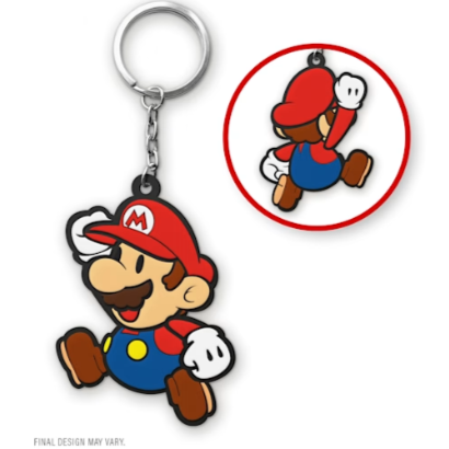 Paper Mario TTYD Switch Remake - Mario Keyring Preorder Bonus