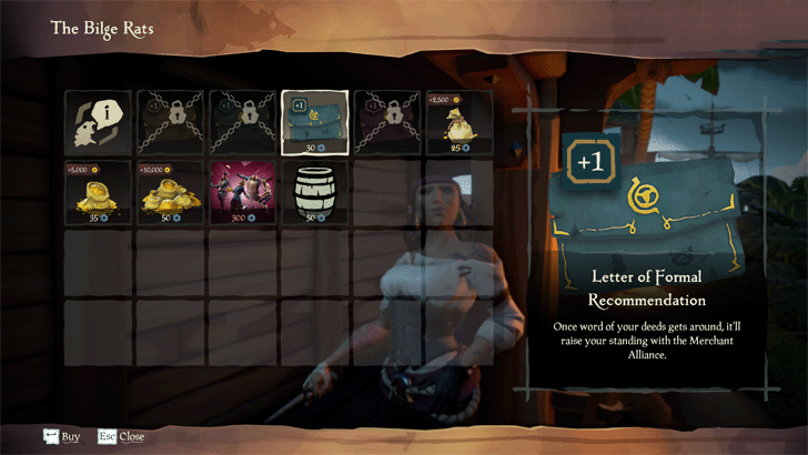 Sea of Thieves - Letter of Recommendation