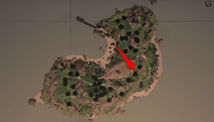 Sea of Thieves (SoT) - Cannon Cove Skull Location 3