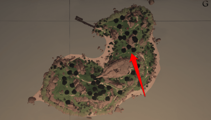 Sea of Thieves (SoT) - Cannon Cove Skull Location 4