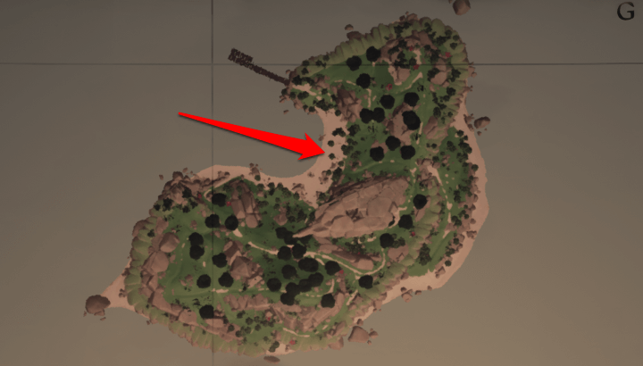 Sea of Thieves (SoT) - Cannon Cove Skull Location 5