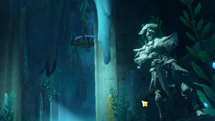Genshin - The Shadow Over Petrichor Walkthrough - Head to Faded Castle