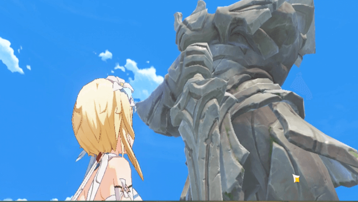 Genshin Impact The Shadow Over Petrichor Walkthrough - Examine the chest carrying the "treasure"