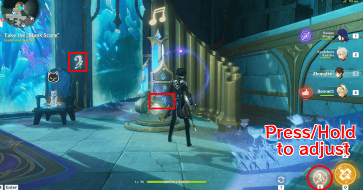 Genshin Impact - Right Autoharmonic Reed Pipe Solution