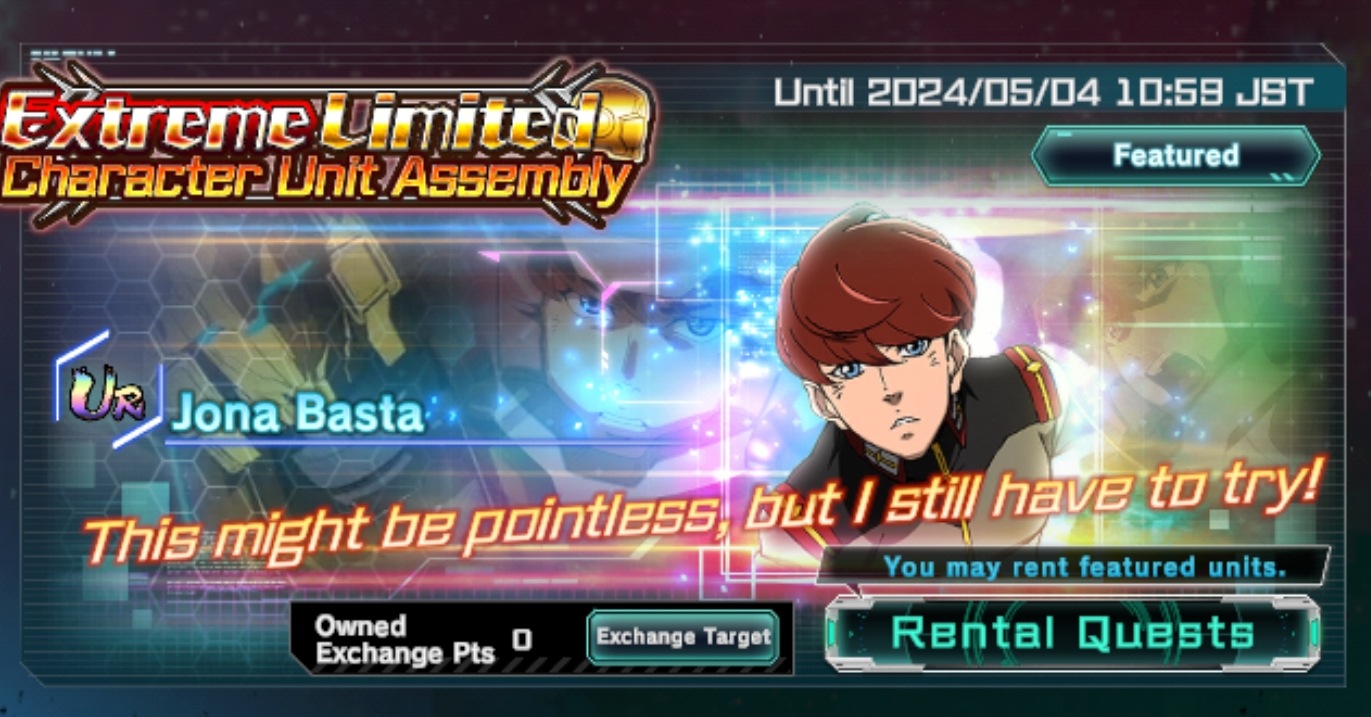 Mobile Suit Gundam UC Engage- Extreme Limited Character Unit Assembly