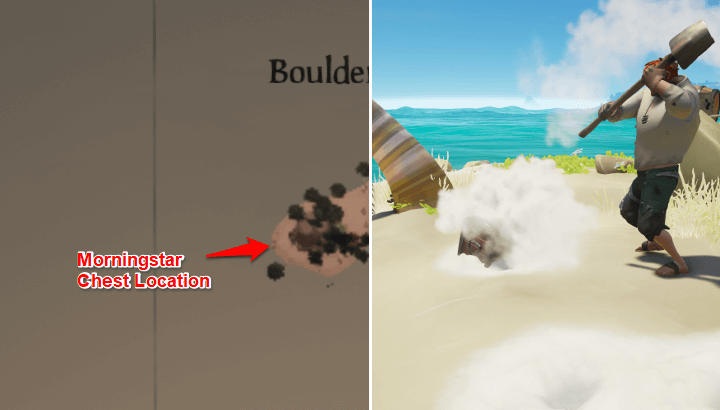 Sea of Thieves (SoT) - Boulder Cay Morning Star Chest