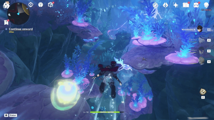 Genshin Impact The Last Day of Remuria Walkthrough - Continue onward