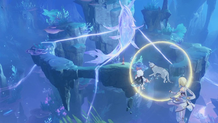 Genshin Impact The Last Day of Remuria Walkthrough - Break the chains that bind Scylla