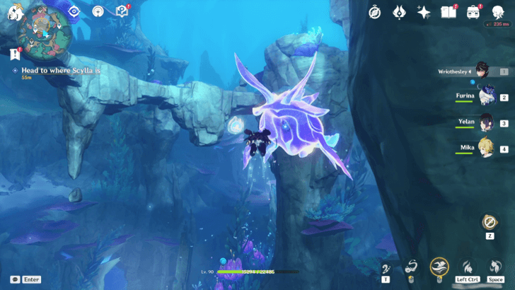 Genshin Impact The Last Day of Remuria Walkthrough - Head to where Scylla is