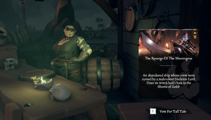 Sea of Thieves (SoT) - Revenge of the Morningstar Location