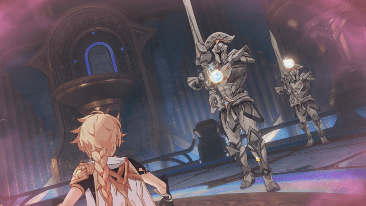 Genshin Impact Gradus ad Capitolium Walkthrough - Fend off the golems