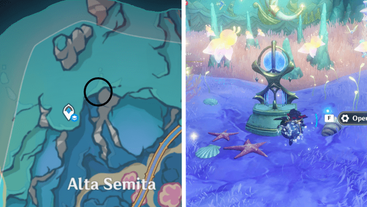 Genshin Impact Return the flying bird Phantasm Walkthrough - Search for the scattered "scores"