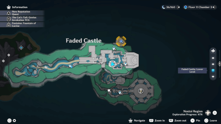 Genshin - Grimoire Location 4 Map