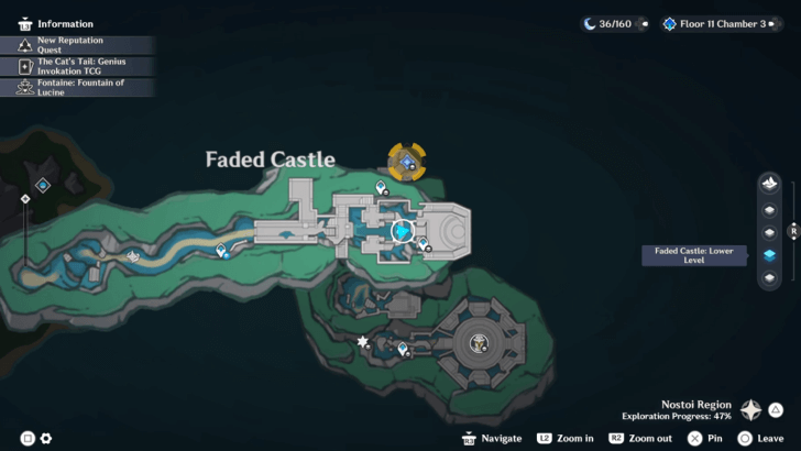 Genshin - Grimoire Location 5 Map