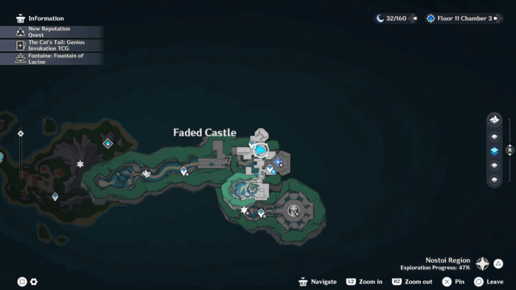 Genshin - Grimoire Location 3 Map