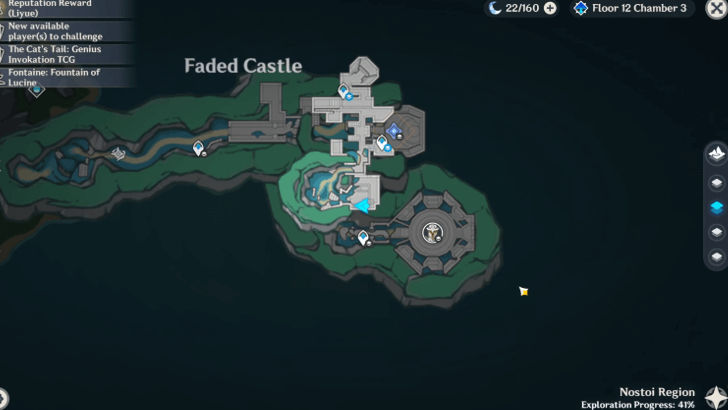 Genshin - Mysterious Bookshelf 6 Map