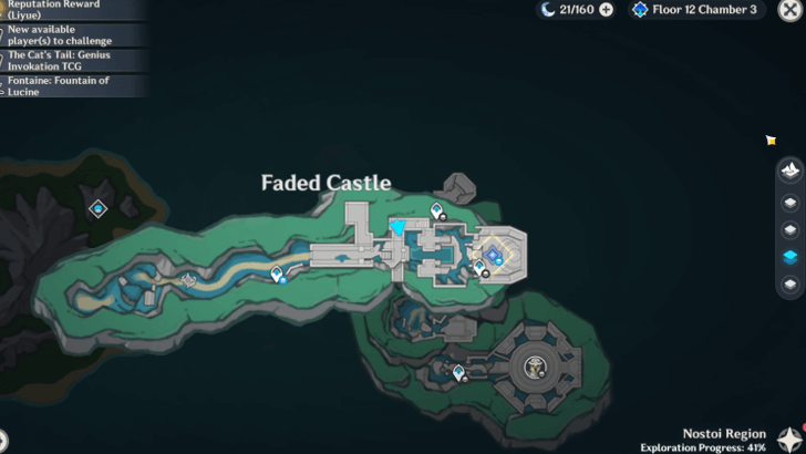 Genshin - Mysterious Bookshelf 2 Map