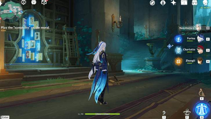 Genshin - Mysterious Bookshelf 1