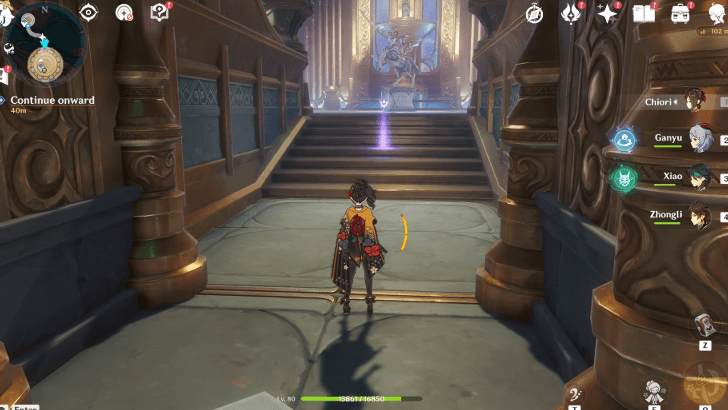 Genshin Impact Fortune Plango Vulnera Walkthrough - Enter "“Domus Aurea”"