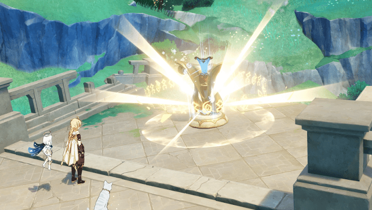 Genshin Impact All Ancient Autoharmonic Music Box Scores Locations - Score 1 - Locus Amoenus