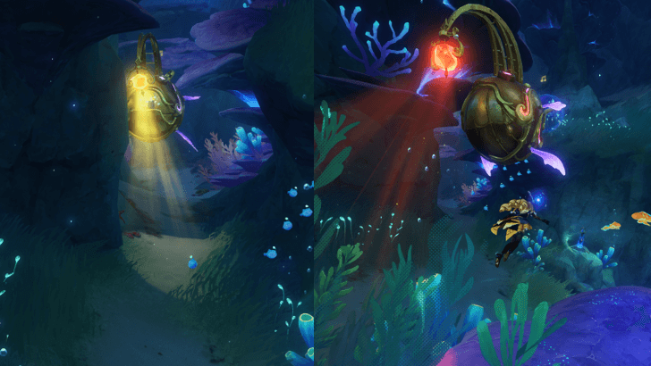 Genshin - Sneak Behind the Anglerfish