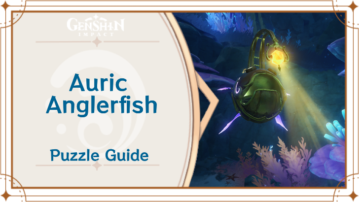Genshin Impact - Auric Anglerfish Locations and Puzzle Guide